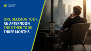 Local booking timeline versus franchise decision timeline.
