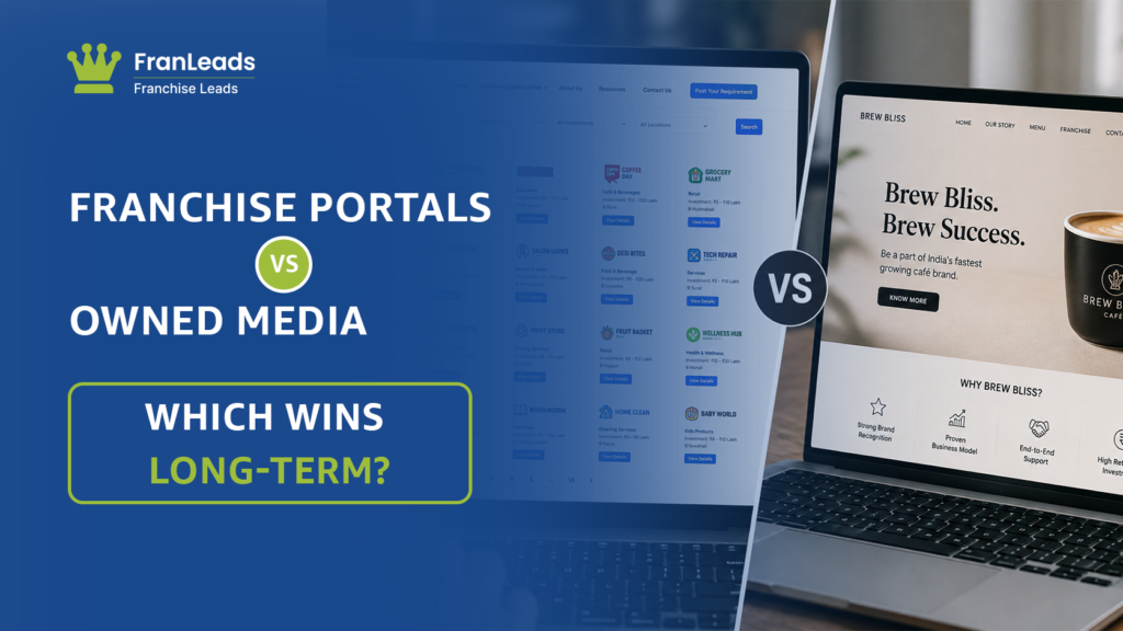 Franchise portals versus owned media long term.