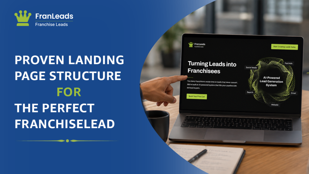 Proven landing page structure for franchise leads.