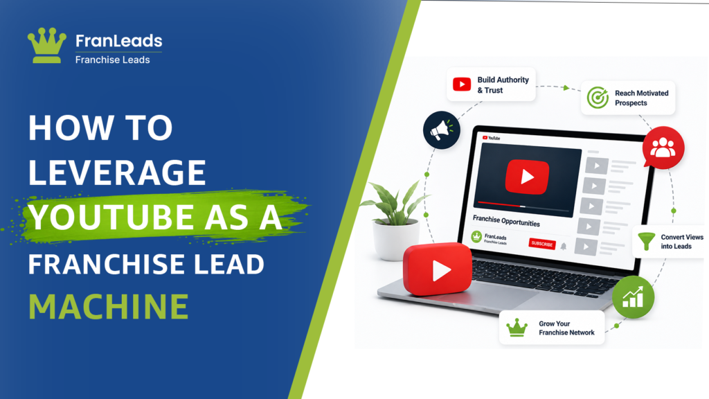 Leverage YouTube as a franchise lead machine.