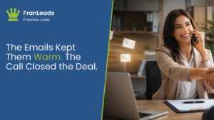 Email nurture sequence and live sales call notes.