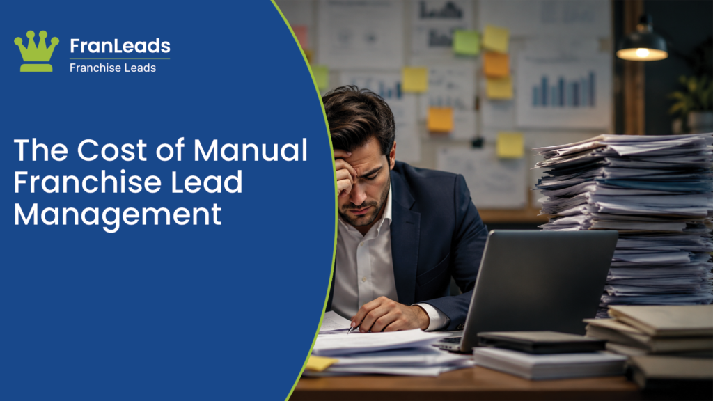Cost of manual franchise lead management.