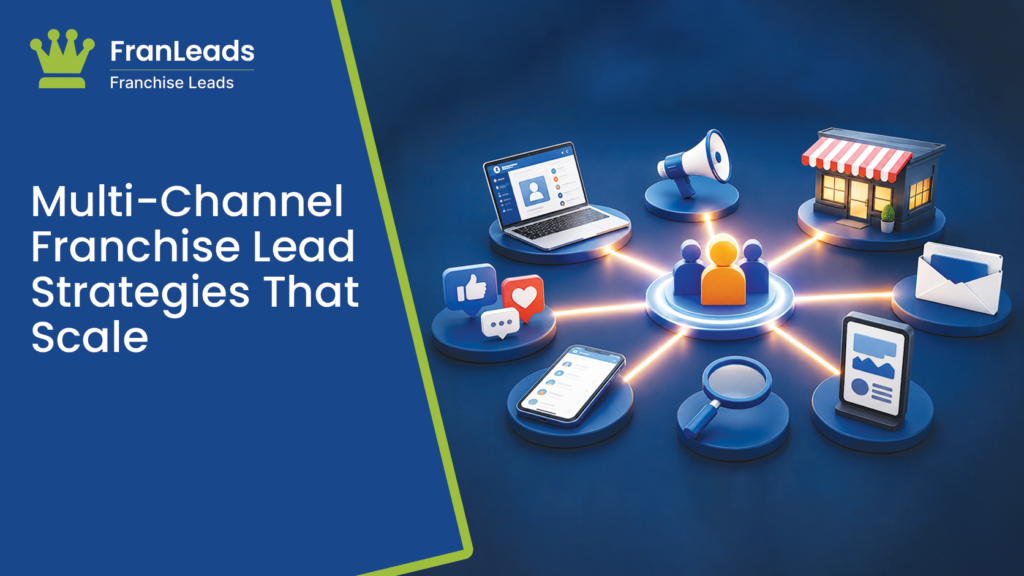 Multi channel franchise lead generation strategy.