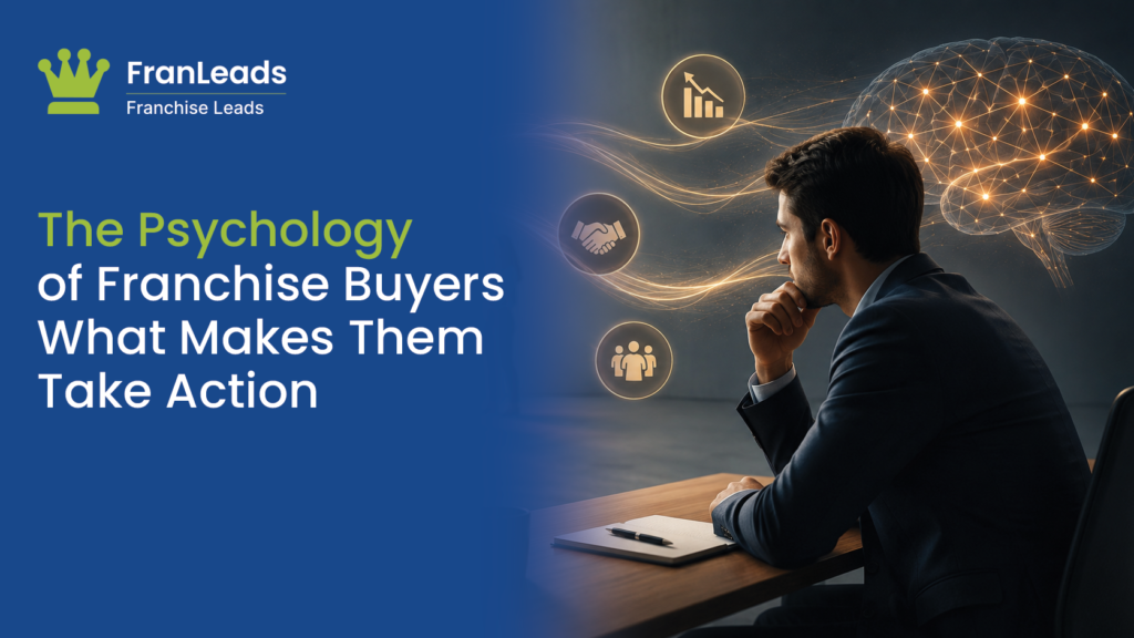 Psychology of franchise buyers taking action.